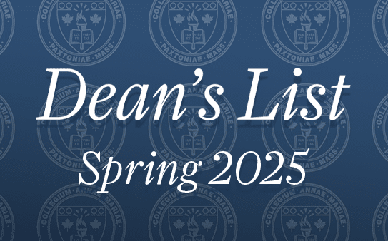 Spring 2025 Dean’s List.